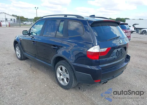 2007 BMW X3 3.0Si из США, поврежденный, VIN WBXPC93437WF05939